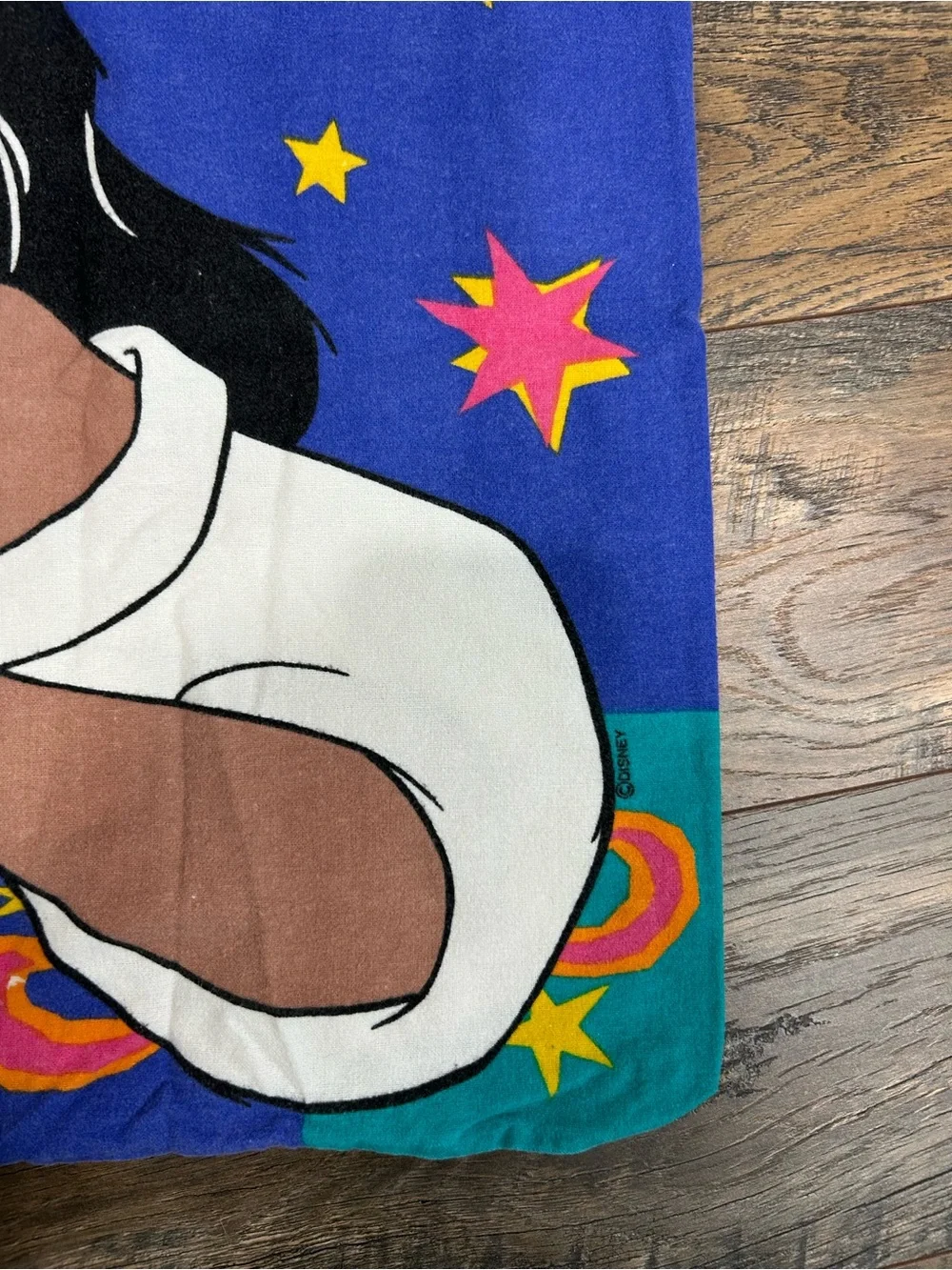 VNTG 1990s Disney The Hunchback of Notre Dame Esmeralda pillowcase and sheet